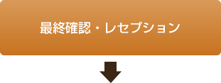 最終確認・レセプション